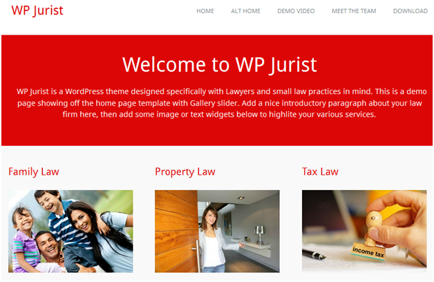 30+ Best Free WordPress Themes For Your Business (2026 Updated) 14 WP jurist