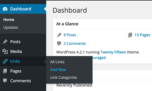 Why should You Convert Your WordPress.com Blog to WordPress.org? 14 links manager