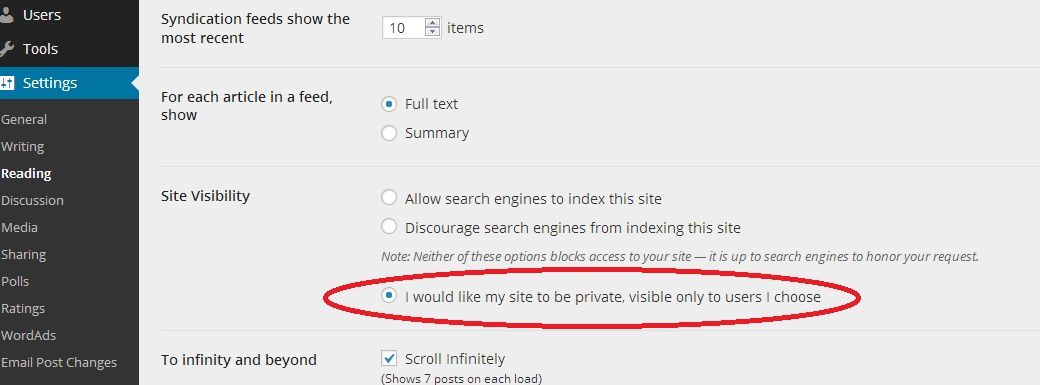 Why should You Convert Your WordPress.com Blog to WordPress.org? 17 private blog