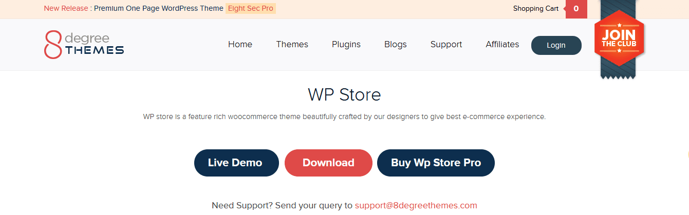 50+ Best WordPress eCommerce Themes For 2026 31 8-degree