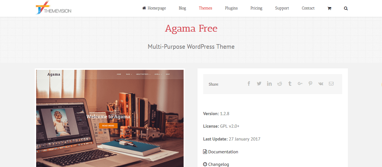 50+ Best WordPress eCommerce Themes For 2026 53 agama-free-theme-wp-ecommerce