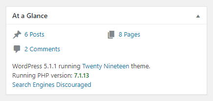 Display PHP Version image1 2 1