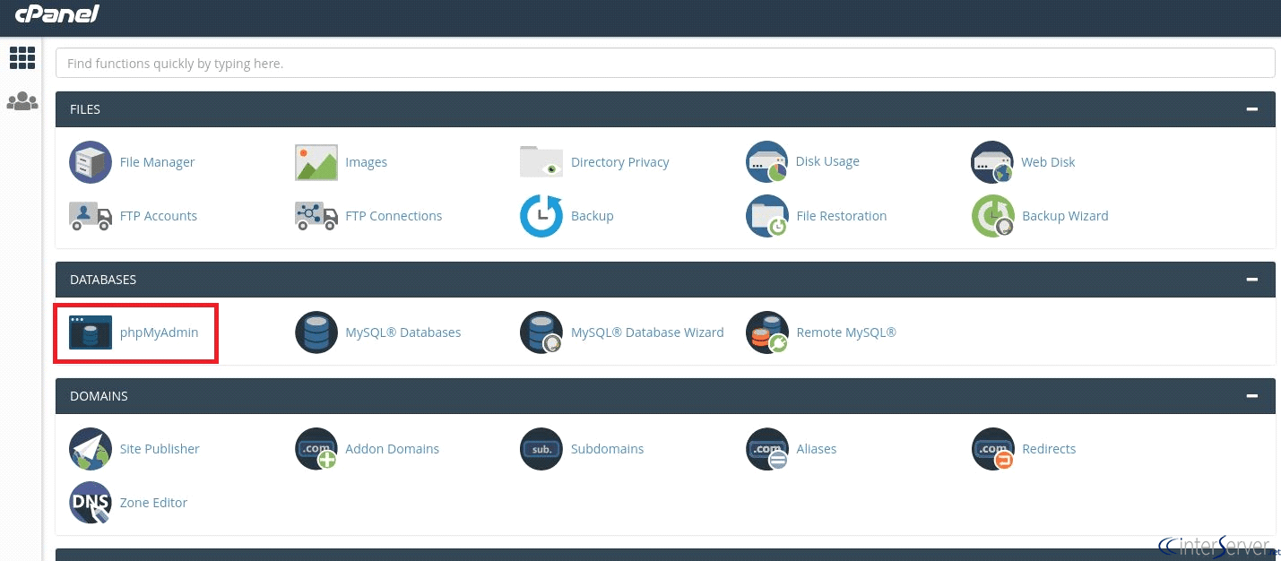 Improve WordPress Database Performance 2 phpmyadmin