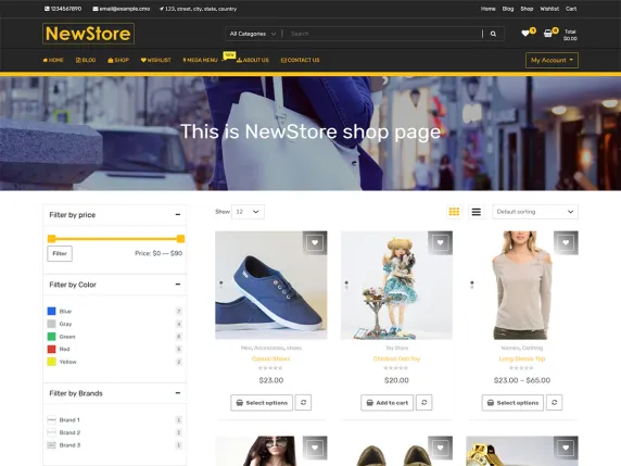 50+ Best WordPress eCommerce Themes For 2026 26 NewShop eCommerce