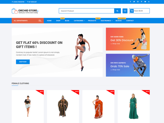 50+ Best WordPress eCommerce Themes For 2026 23 Orchid Store