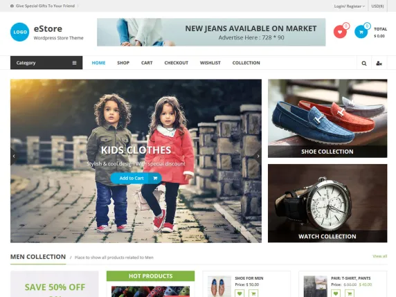 50+ Best WordPress eCommerce Themes For 2026 18 eStore