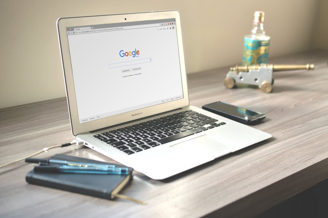 Website Design Checklist 2026: 32 Steps for a Flawless Launch 5 desktop showing google search page open indicating research