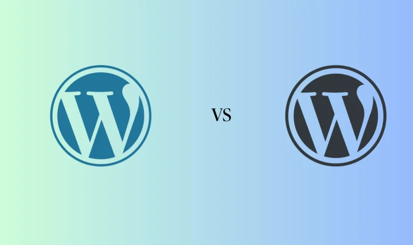 wordpress.com vs wordpress.org feature image