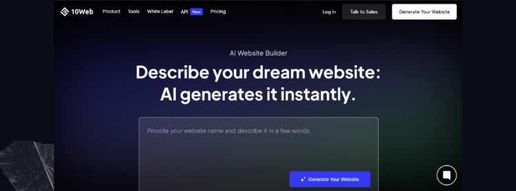 The 11 Best AI Website Builders for 2026 4 10Web AI Website Builder