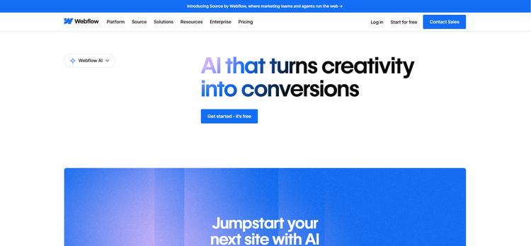 The 11 Best AI Website Builders for 2026 10 Webflow AI Website Builder